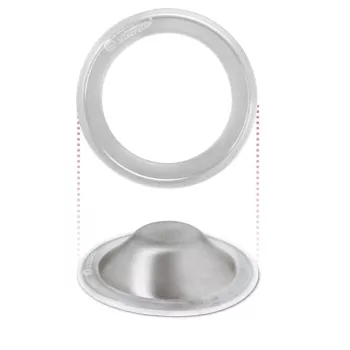 Silverette Silberhütchen mit O'feel Ringen aus medizinischem Silikon